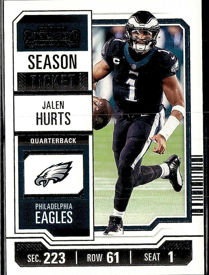 2023 Panini Contenders #81 Jalen Hurts