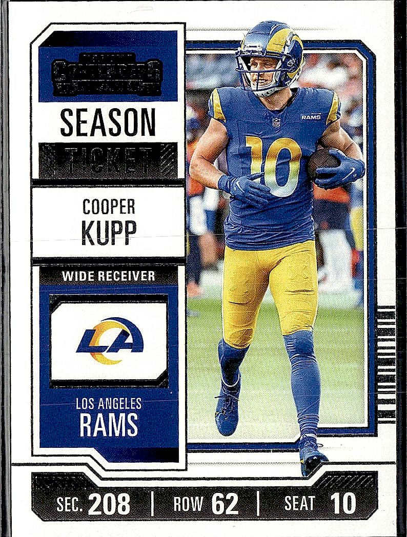 2023 Panini Contenders #61 Cooper Kupp Season Ticket Retail