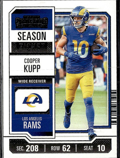 2023 Panini Contenders #61 Cooper Kupp Season Ticket Retail