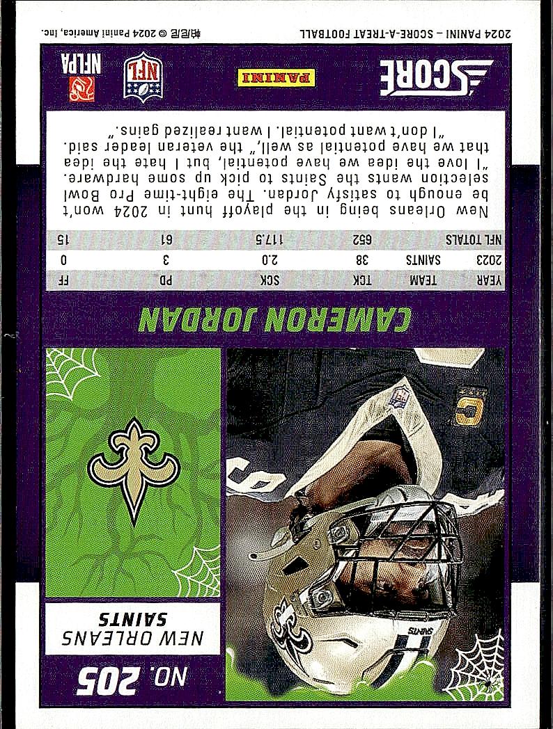2024 Score-A-Treat #205 Cameron Jordan