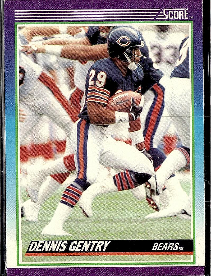 1990 Score #162 Dennis Gentry