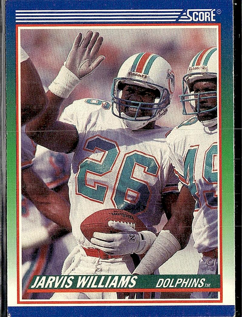 1990 Score #378 Jarvis Williams