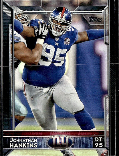 2015 Topps #117 Johnathan Hankins 60th Anniversary