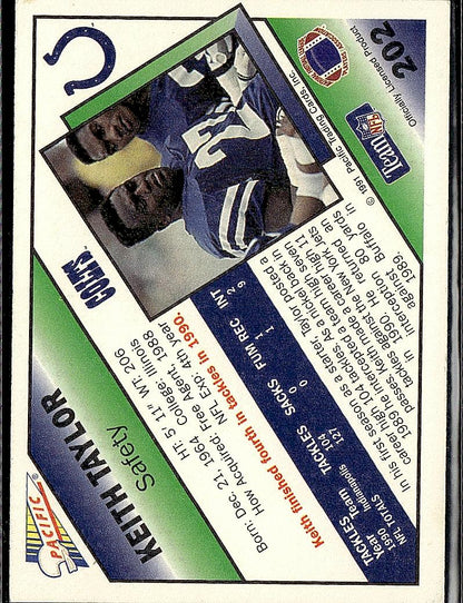 1991 Pacific #202 Keith Taylor