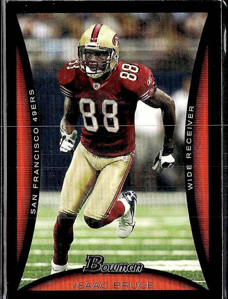 2008 Bowman #89 Isaac Bruce