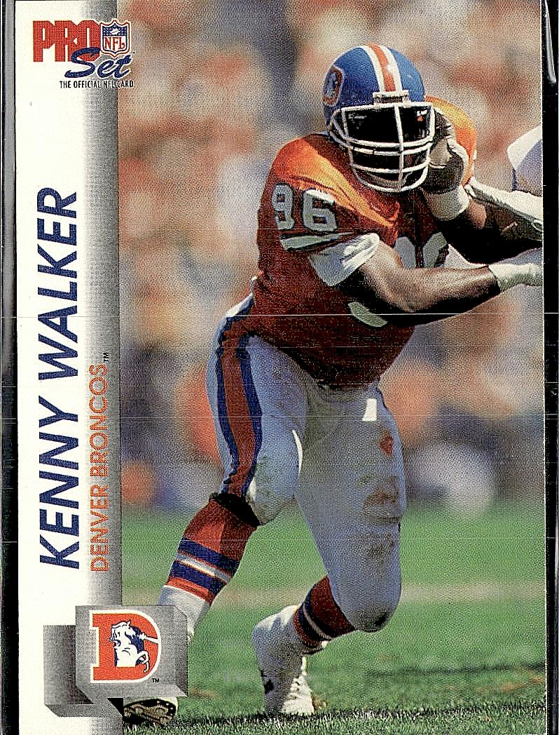 1992 Pro Set #490 Kenny Walker