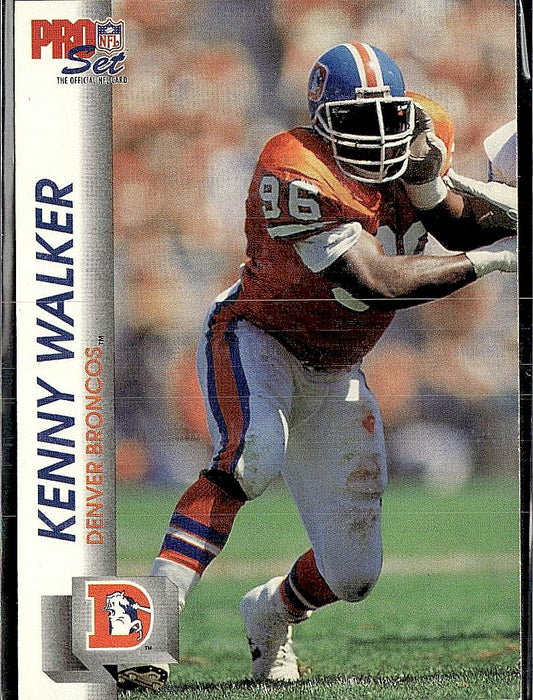 1992 Pro Set #490 Kenny Walker