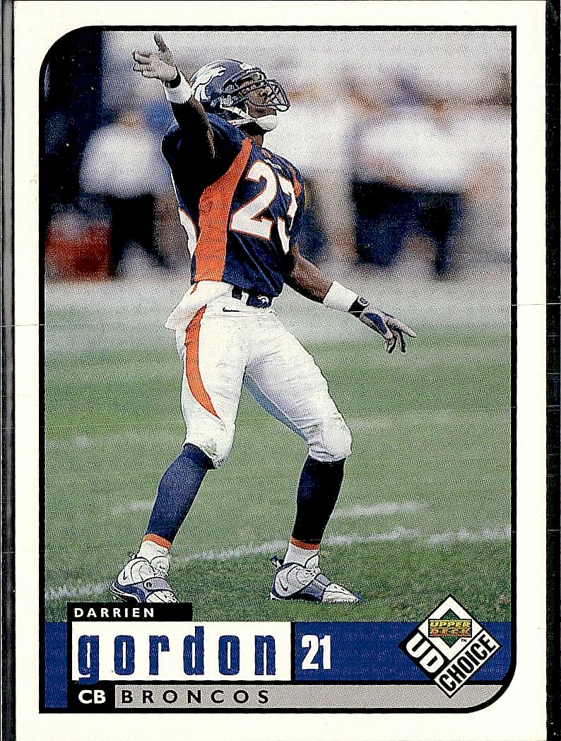 1998 UD Choice #330 Darrien Gordon