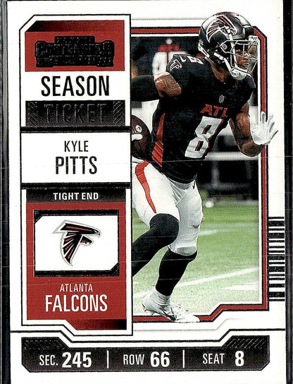 2023 Panini Contenders #6 Kyle Pitts