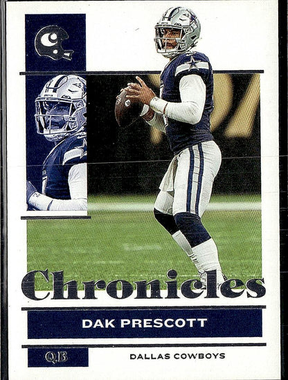 2021 Panini Chronicles #26 Dak Prescott Green