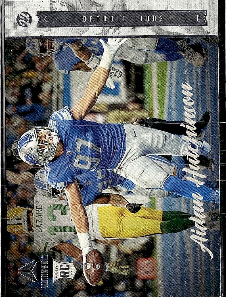 2022 Panini Chronicles #219 Aidan Hutchinson Luminance Update Rookies Bronze