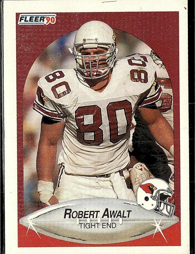 1990 Fleer #330 Robert Awalt