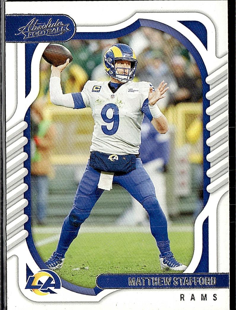 2022 Panini Absolute #34 Matthew Stafford Retail