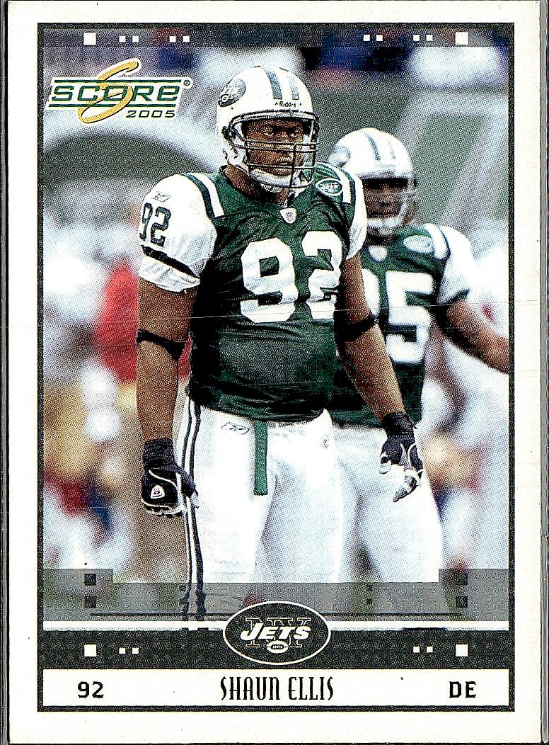 2005 Score #200 Shaun Ellis Adrenaline #/399