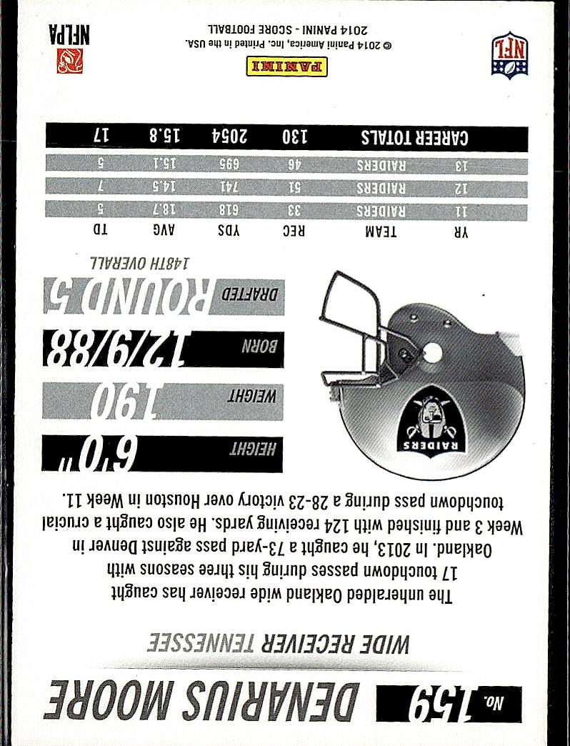 2014 Score #159 Denarius Moore