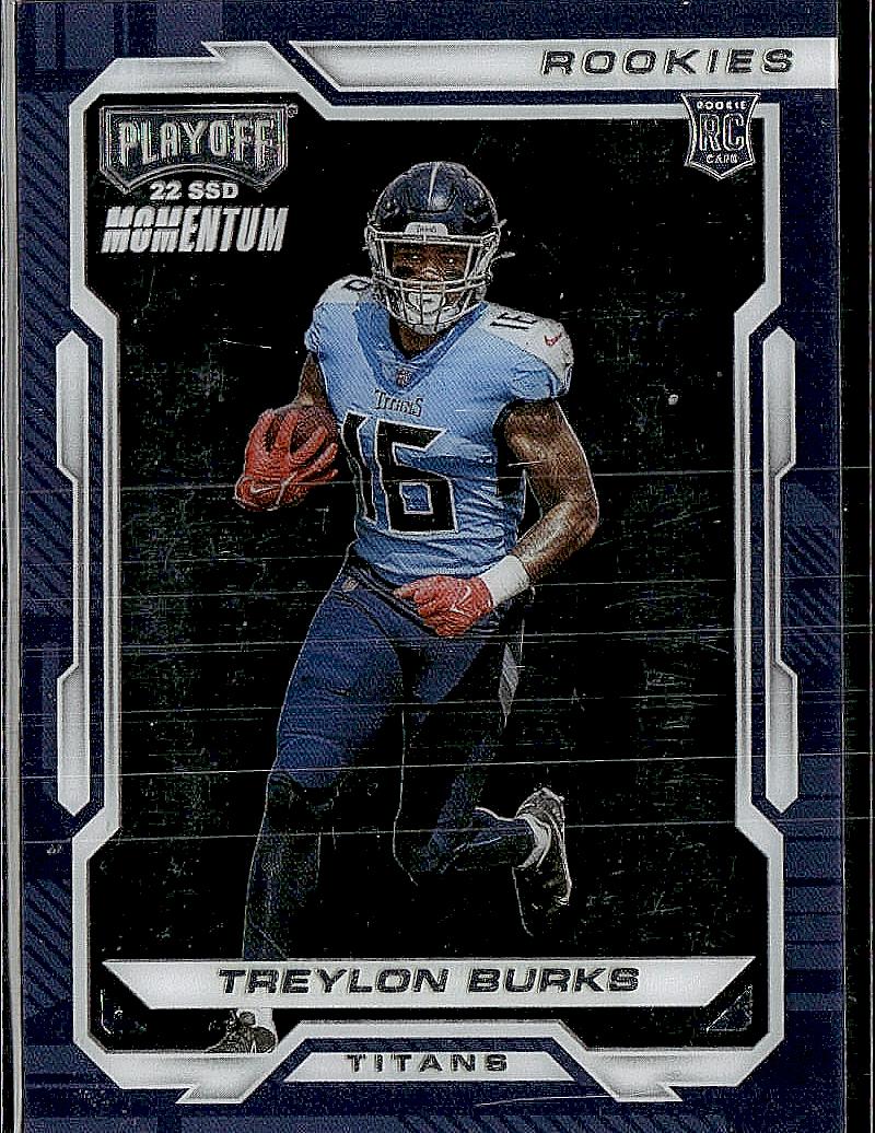 2022 Panini Chronicles #PMR-12 Treylon Burks Playoff Momentum Rookies