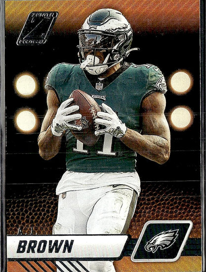 2023 Panini Zenith #79 A.J. Brown Red Zone