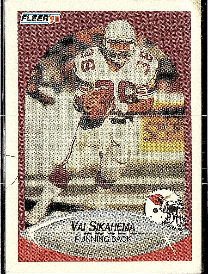 1990 Fleer #339 Vai Sikahema