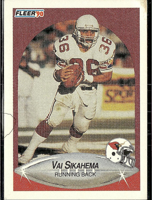 1990 Fleer #339 Vai Sikahema