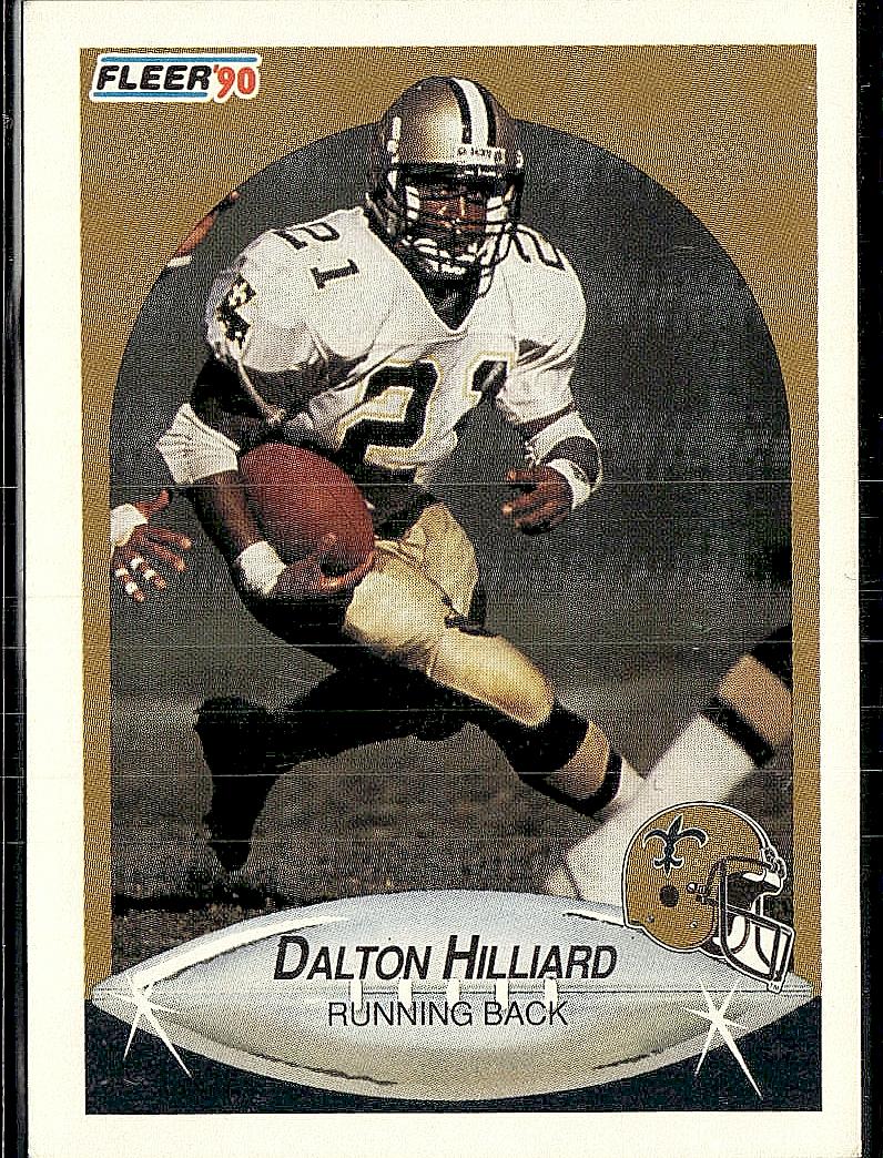 1990 Fleer #189 Dalton Hilliard