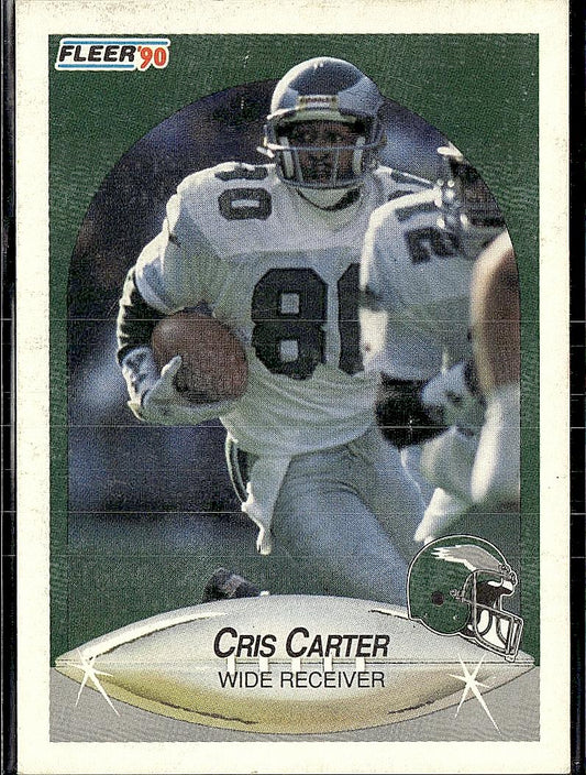 1990 Fleer #81 Cris Carter