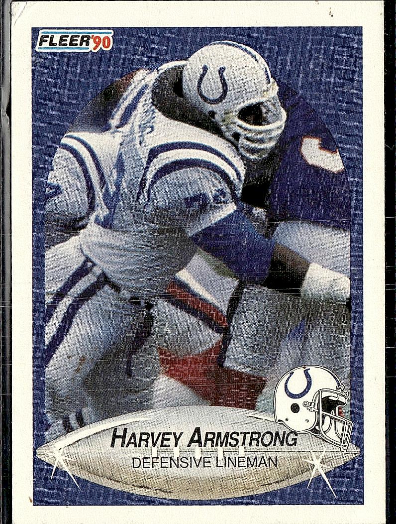 1990 Fleer #224 Harvey Armstrong