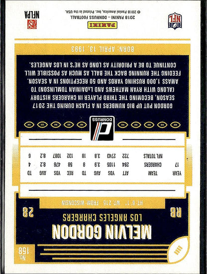2018 Donruss #158 Melvin Gordon