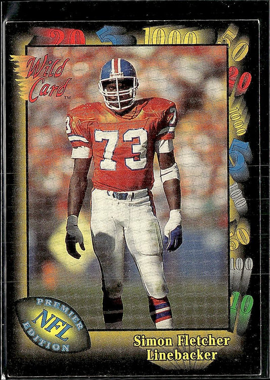 1991 Wild Card #24 Simon Fletcher