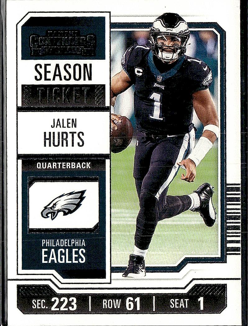 2023 Panini Contenders #81 Jalen Hurts