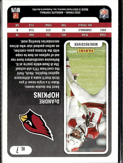 2022 Panini Absolute - Retail #7 DeAndre Hopkins