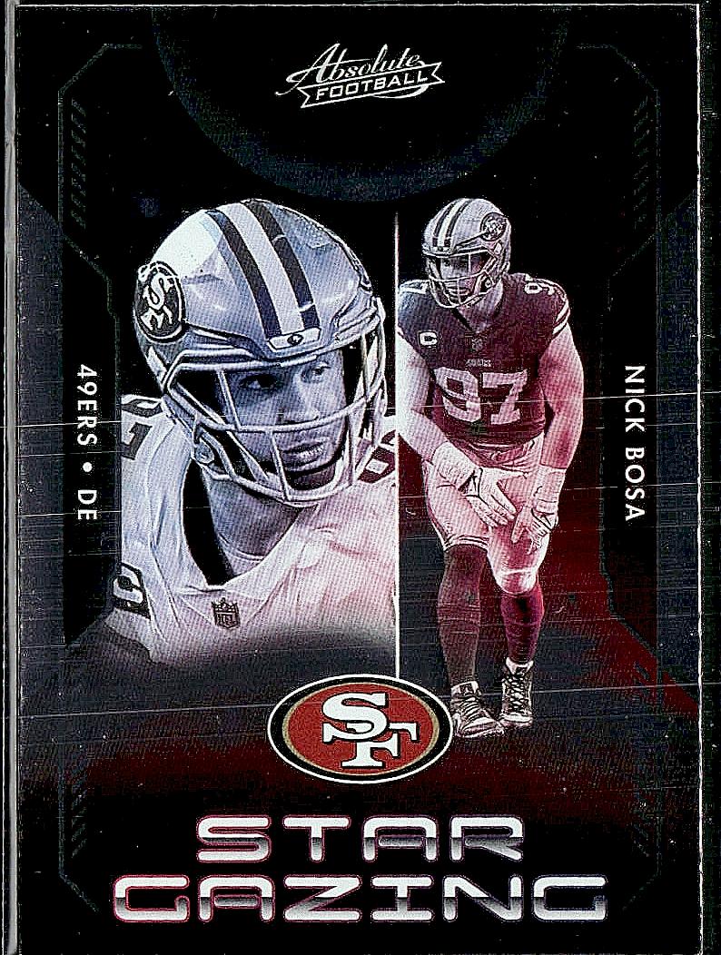 2023 Panini Absolute #SG-20 Nick Bosa Star Gazing