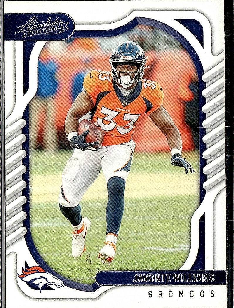 2022 Panini Absolute #12 Javonte Williams Retail