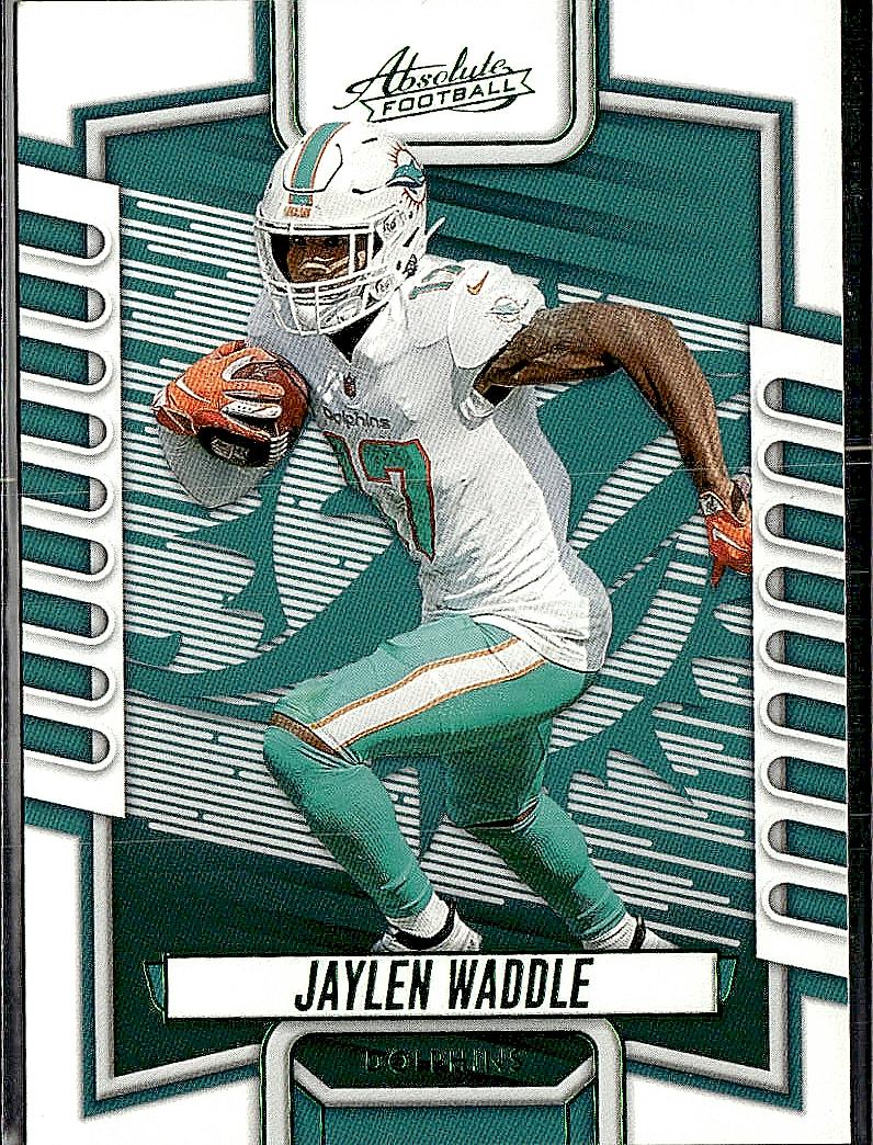 2023 Panini Absolute #96 Jaylen Waddle