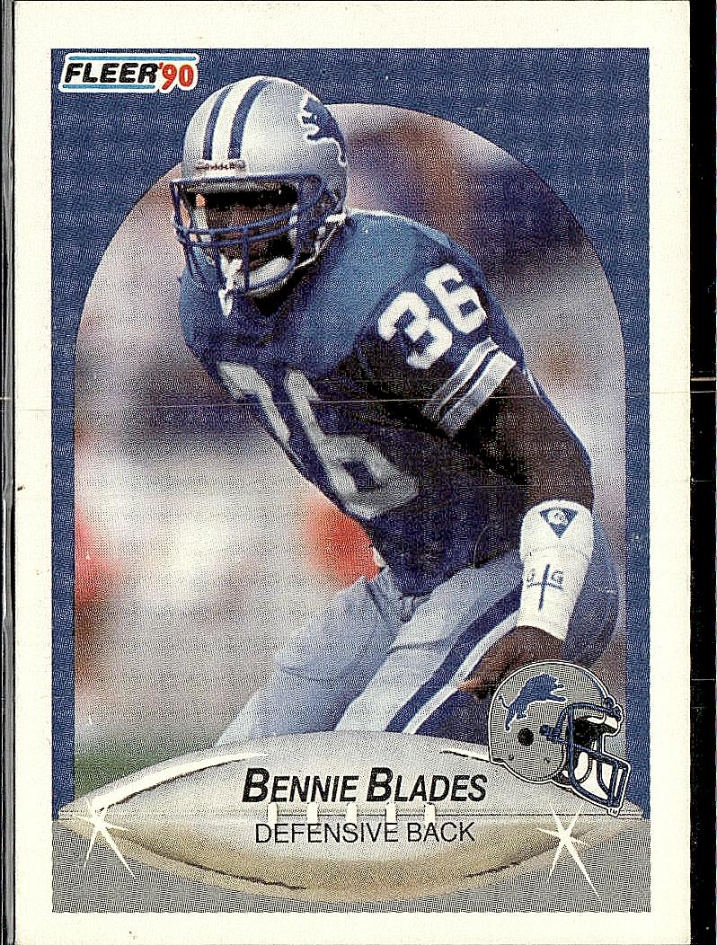 1990 Fleer #277 Bennie Blades