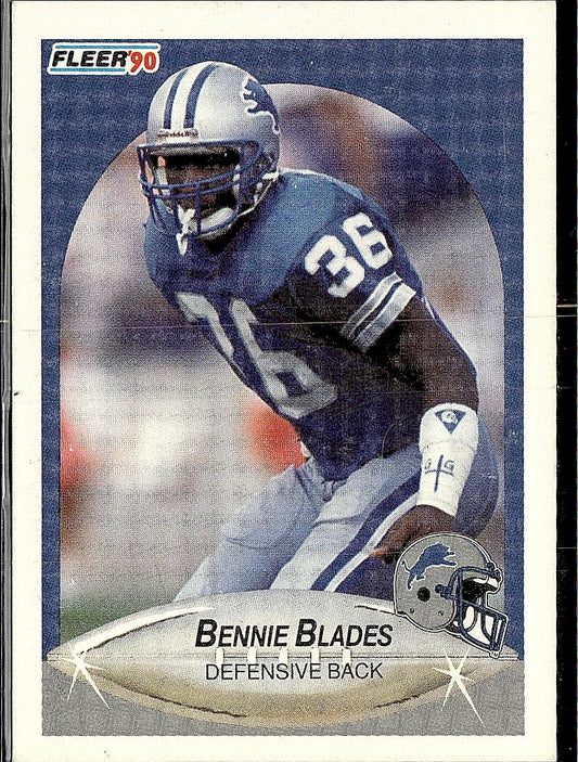 1990 Fleer #277 Bennie Blades