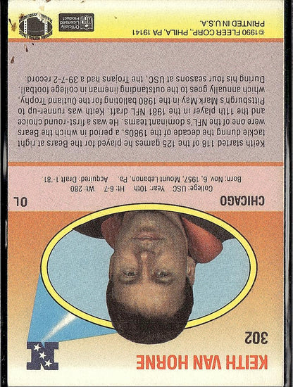 1990 Fleer #302 Keith Van Horne
