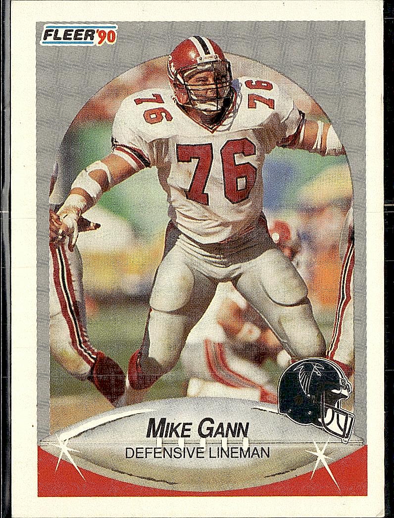 1990 Fleer #377 Mike Gann