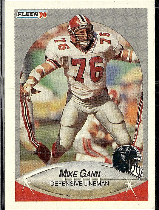 1990 Fleer #377 Mike Gann