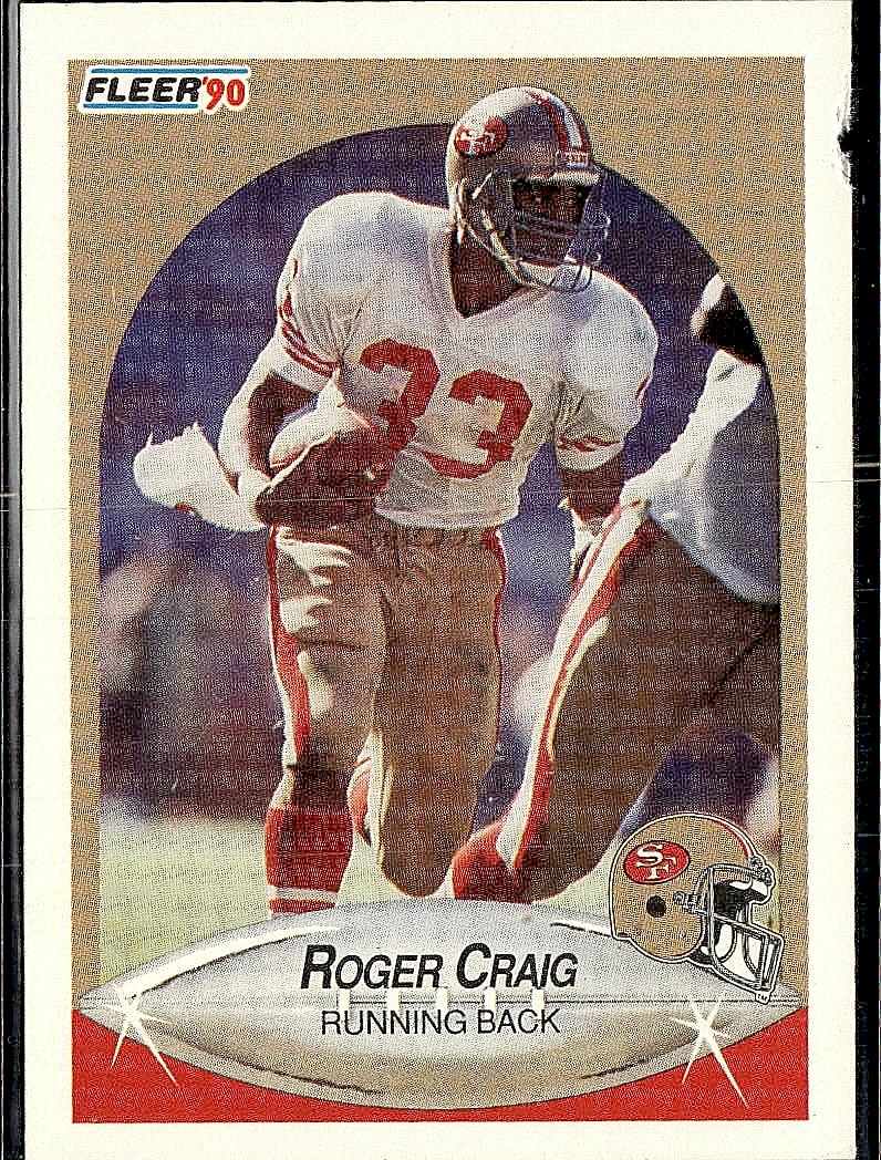 1990 Fleer #5 Roger Craig