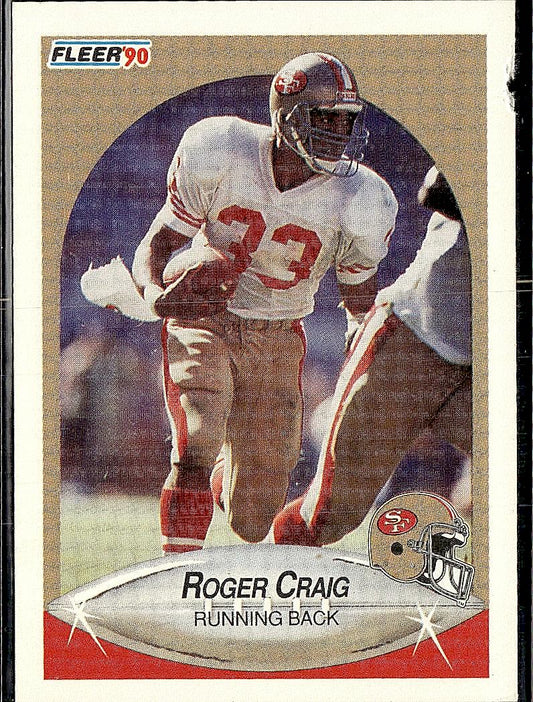 1990 Fleer #5 Roger Craig
