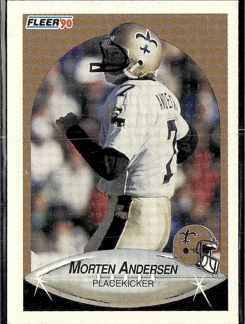 1990 Fleer #183 Morten Andersen
