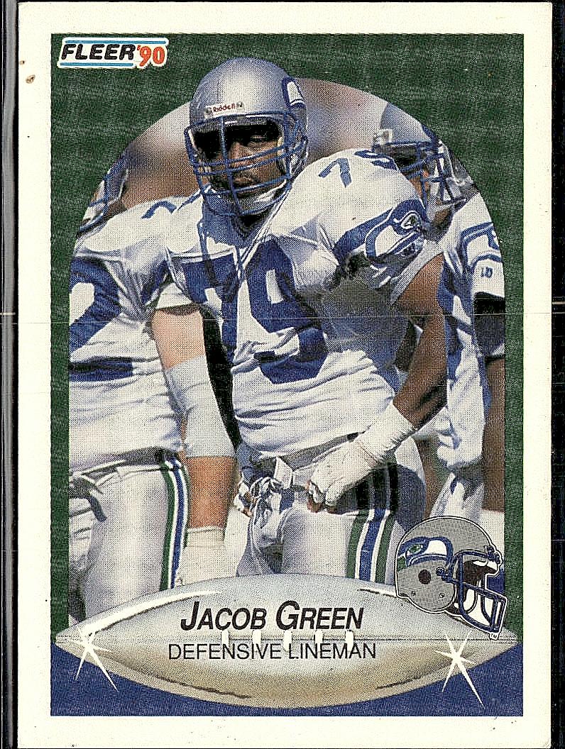1990 Fleer #266 Jacob Green