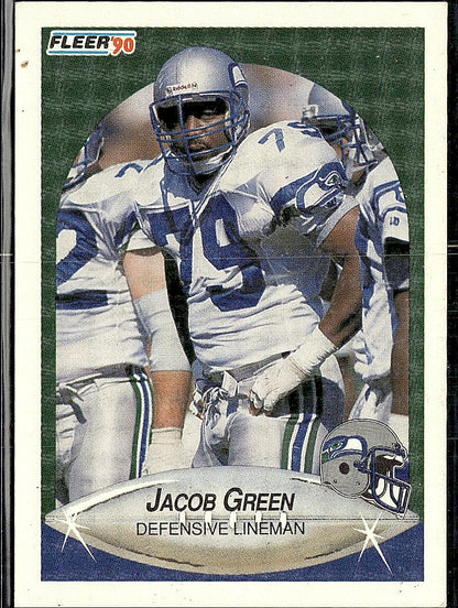 1990 Fleer #266 Jacob Green