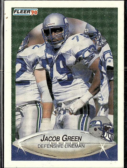 1990 Fleer #266 Jacob Green