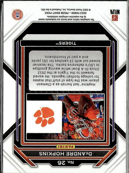 2023 Panini Prizm Draft Picks #26 DeAndre Hopkins