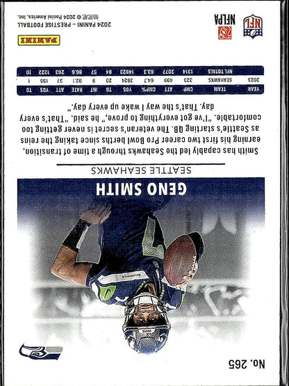 2024 Panini Prestige #265 Geno Smith