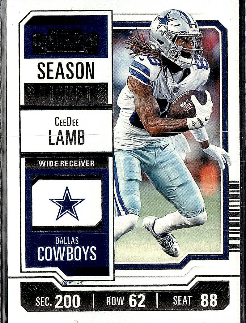 2023 Panini Contenders #27 CeeDee Lamb