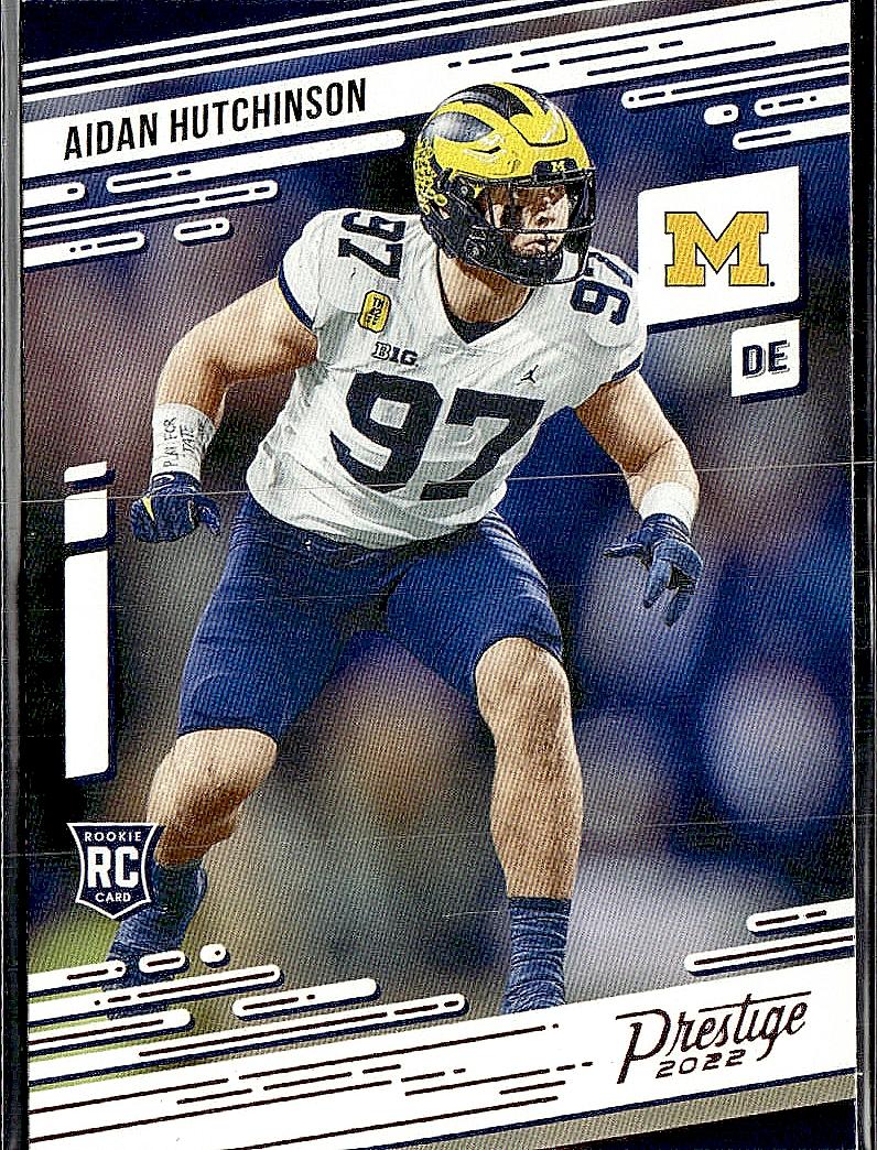 2022 Panini Chronicles Draft Picks #1 Aidan Hutchinson Prestige