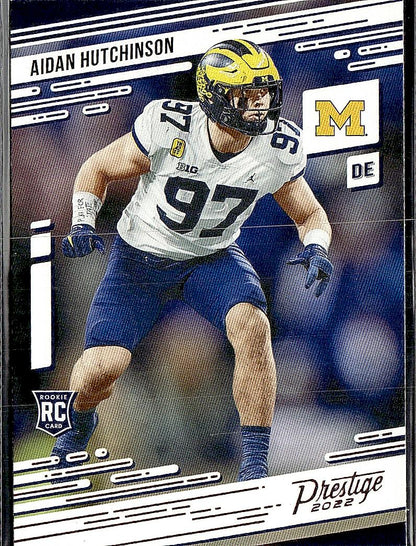 2022 Panini Chronicles Draft Picks #1 Aidan Hutchinson Prestige
