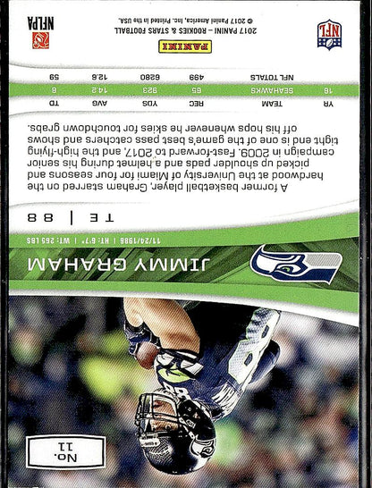 2017 Panini Rookies & Stars #11 Jimmy Graham